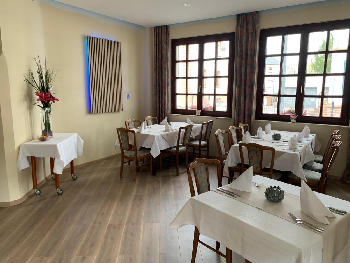 Hotel Deutsches Haus Lampertheim Eksteriør bilde